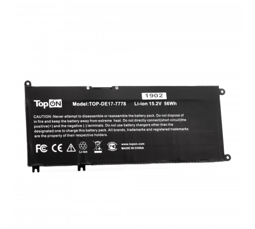 Аккумулятор для ноутбука Dell 17-7778, G3 3579 15.2V 3500mAh PN: 33YDH