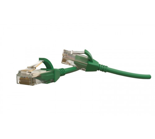 PC-LPT-UTP-RJ45-RJ45-C6-2M-LSZH-GN Патч-корд U/UTP, категория 6 (100% Fluke Component Tested), 28AWG, LSZH, 2 м, зеленый Hyperline