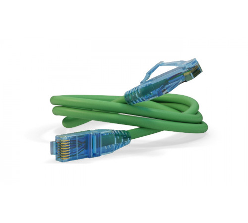 PC-LPM-UTP-RJ45-RJ45-C6-3M-LSZH-GN Патч-корд U/UTP, Cat.6 (100% Fluke Component Tested), LSZH, 3 м, зеленый Hyperline