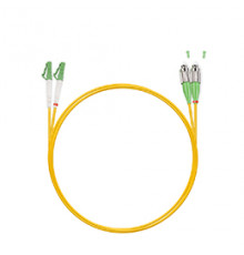 Cabeus FOP(d)-9-FC/APC-LC/APC-10m Шнур оптический duplex FC/APC-LC/APC 9/125 sm 10м LSZH