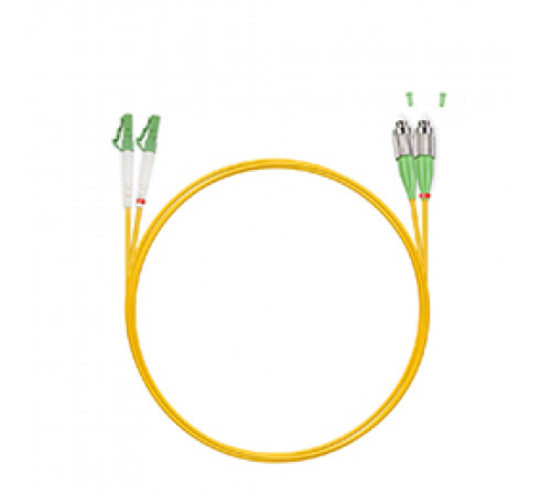 Cabeus FOP(d)-9-FC/APC-LC/APC-10m Шнур оптический duplex FC/APC-LC/APC 9/125 sm 10м LSZH