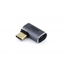 Переходник USB 4 Type C мама-папа угловой тип 2