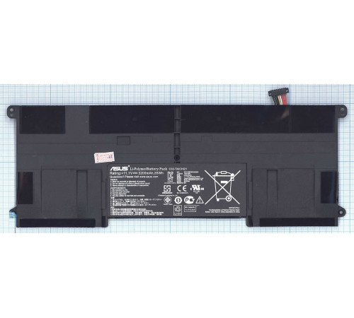 Аккумулятор для Asus Taichi 21, (C32-TAICHI21), 35Wh, 3200mAh, 11.1V