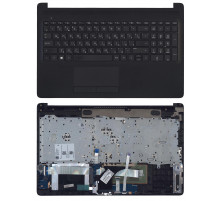 Клавиатура для ноутбука HP 15-db000 черная топкейс