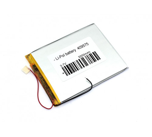 Аккумулятор Li-Pol (батарея) 4*95*75мм 2pin 3.7V/3200mAh