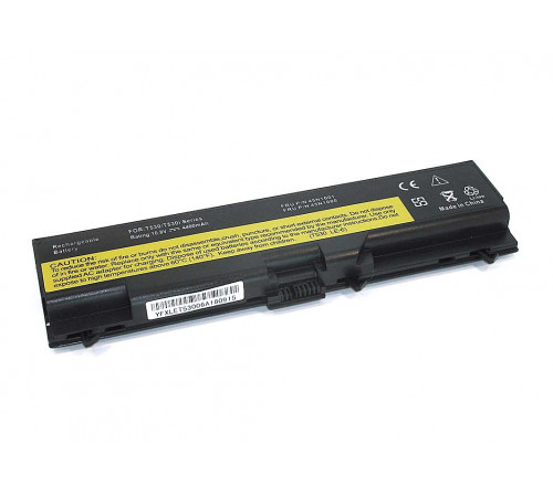 Аккумуляторная батарея для ноутбука Lenovo ThinkPad T430 (42T4235 70+) 5200mAh OEM черная