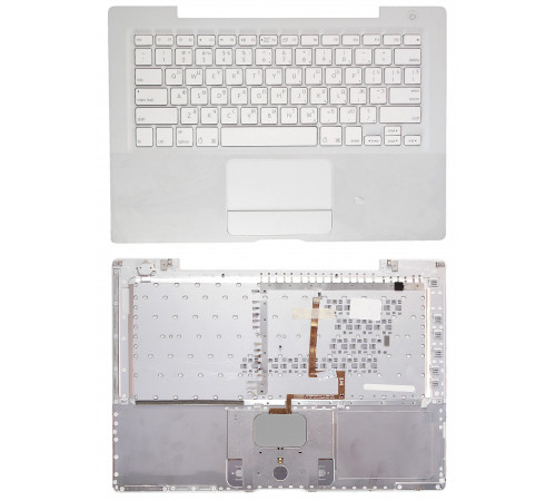 Клавиатура для ноутбука MacBook A1181 965 945 топ-панель белая 13,3