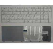 Клавиатура для ноутбука Packard Bell LM81, LM85, TK81, TK85, TM81, TM85 / Gateway NV50 белая