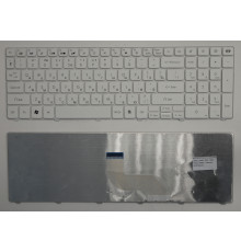 Клавиатура для ноутбука Packard Bell LM81, LM85, TK81, TK85, TM81, TM85 / Gateway NV50 белая