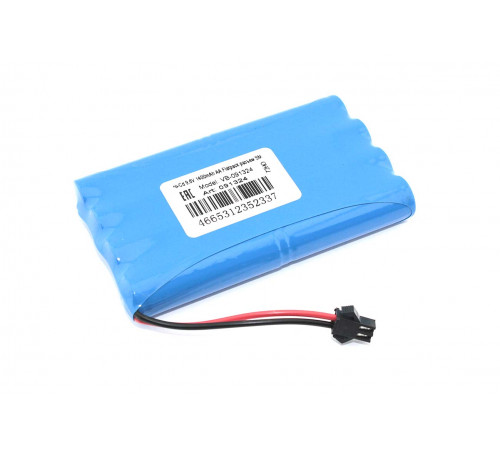 Аккумулятор Ni-Cd 9,6V 1400mAh AA Flatpack разъем SM