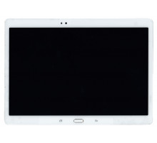 Модуль (матрица + тачскрин) для Samsung Galaxy Tab S 10.5 SM-T800 SM-T805 белый с рамкой