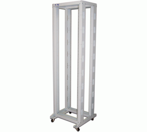 Стойка двухрамная 33U, 600x600, серая -RACK2-33U-6x6