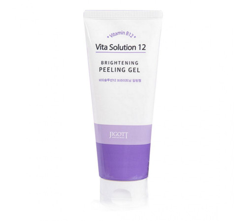 Jigott Осветляющий пилинг-гель для лица / Vita Solution 12 Brightening Peeling Gel, 180 мл