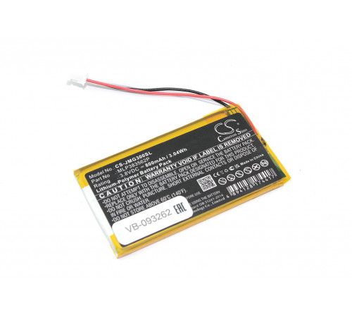 Аккумуляторная батарея CameronSino CS-JMG300SL для JBL Go 3 3.8V 800mAh / 3.04Wh