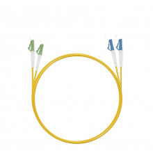 Патч-корд оптический TopLan, дуплексный, LC/APC-LC/UPC, SM 9/125, 50 м, LSZH