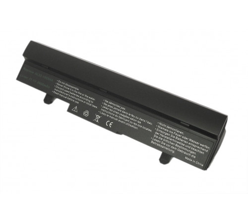 Аккумулятор для Asus Eee PC 1001, 1005, 1101, 1001PX, (AL31-1005), 7800mAh, 10.8V черный, OEM