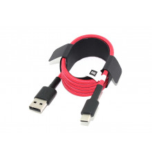 Кабель Xiaomi USB-C Data Cable Braided Version 1m, красный