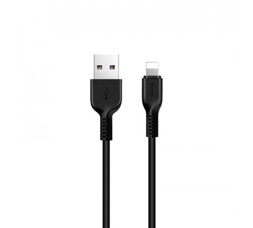 Кабель USB HOCO X20 Flash, USB - Lightning, 2А, 3м, черный