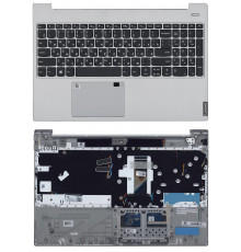 Клавиатура для ноутбука Lenovo IdeaPad S340-15 топкейс silver