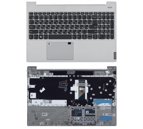 Клавиатура для ноутбука Lenovo IdeaPad S340-15 топкейс silver