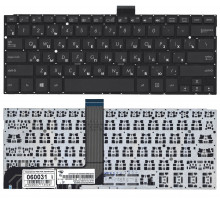 Клавиатура для ноутбука Asus TP300, TP300L, TP300LD, Q302, Q302LA, Q304, TP300LA черная, без рамки