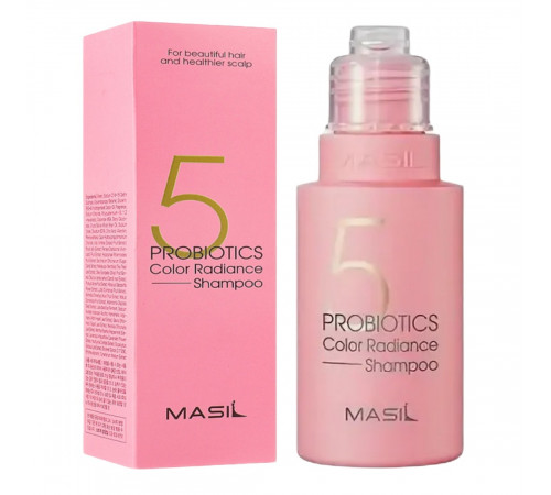 Masil Шампунь для волос защита цвета с пробиотиками / 5 Probiotics Color Radiance Shampoo, 50 мл