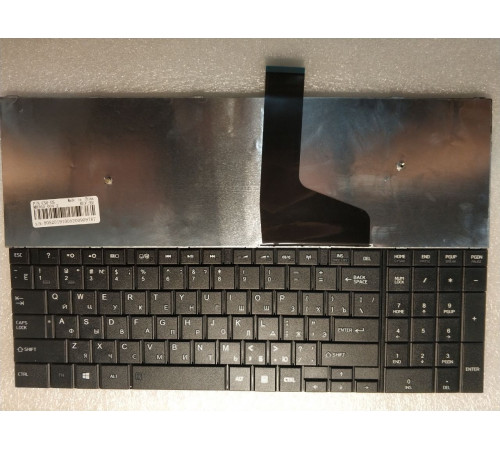 Клавиатура для ноутбука Toshiba Satellite C50, C50D, C50-A, C50D-A, C55, C55-A, C55DT, C55DT-A черная