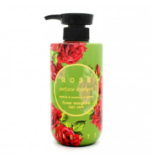 Jigott Парфюмированный шампунь для волос с экстрактом розы / Rose Perfume Shampoo, 500 мл