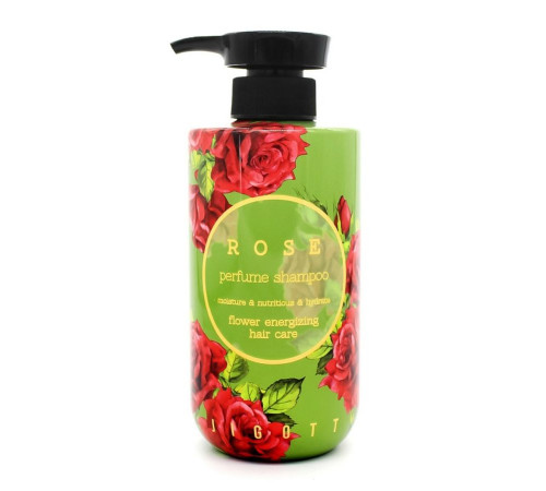 Jigott Парфюмированный шампунь для волос с экстрактом розы / Rose Perfume Shampoo, 500 мл