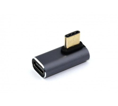 Переходник USB 4 Type C мама-папа угловой тип 1