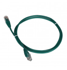 Патч-корд RJ45 - RJ45, 4 пары, UTP, категория 5е, 20 м, зеленый, TWT TWT-45-45-20-GN