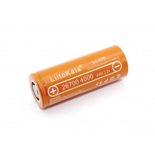 Аккумулятор типа 26700 Li-Ion LiitoKala Lii-40E 4000mah, 3.2V