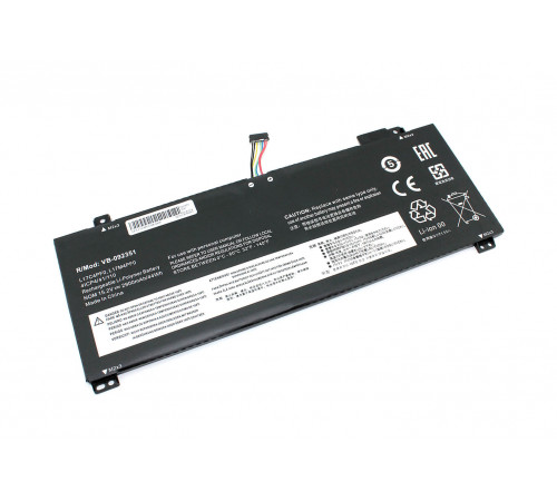 Аккумуляторная батарея для ноутбука Lenovo xiaoxin Air 13 (L17M4PF0) 15.2V 2900mAh OEM