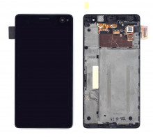 Дисплей для Sony Xperia C4 (E5333) черный с рамкой