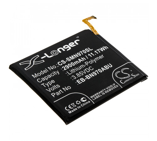 Аккумулятор CS-SMN970SL EB-BN970ABU для Samsung Galaxy Note 10 3.85V / 2900mAh / 11.17Wh