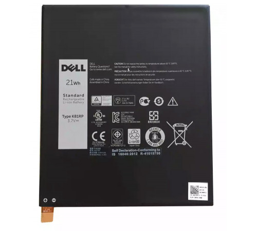 Аккумуляторная батарея для планшета Dell Venue 8 7840 (K81RP) 3.7V 21Wh