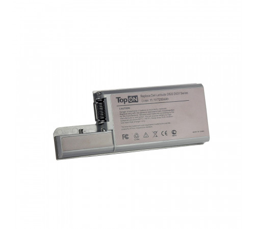 Аккумулятор для ноутбука Dell Latitude D531, D820, D830, Precision M65, M4300 Series. 11.1V 7200mAh 80Wh, усиленный. PN: CF623, DF192. Серый.