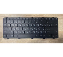 Клавиатура для ноутбука HP Probook 640 G1, 645 G1 черная, с рамкой