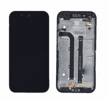 Дисплей для Asus Live G500TG черный  с рамкой