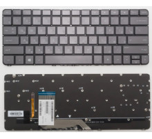 Клавиатура для ноутбука HP Spectre X360 13t-4000, 13-4103dx, 13-4003DX, 13-4005DX, 13-4110DX, 13-4193DX, 13-4195DX, 13-4193NR черная, с подсветкой