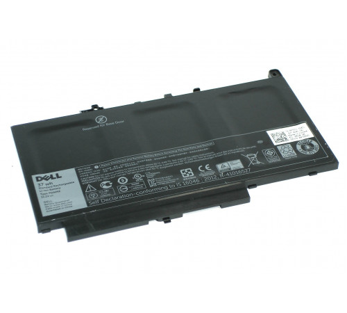 Аккумулятор для Dell (PDNM2) Latitude E7470, 37Wh, 3166mAh, 11.1V