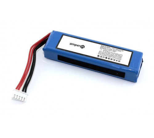 Аккумуляторная батарея Amperin для JBL Charge 3 GSP1029102A 6000mAh 3,7V (обратная полярность)