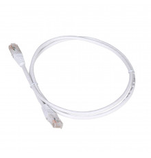 Патч-корд RJ45 - RJ45, 4 пары, UTP, категория 5е, 0.15 м, белый, TWT TWT-45-45-0.15-WH