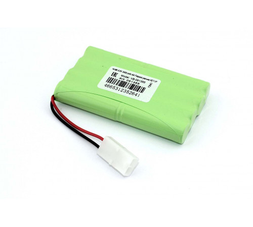 Аккумулятор Ni-Mh 9.6V 2400 mAh AA Flatpack разъем KET-2P