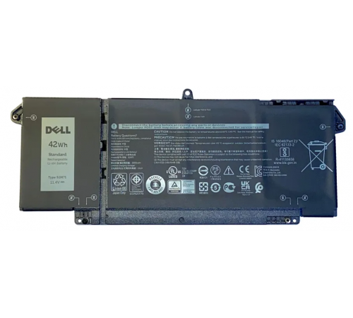 Аккумулятор для Dell (9JM71), Precision 15-3560, Latitude 14-7320, 42Wh, 11.4V