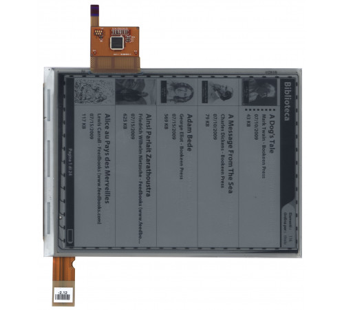 Экран для электронной книги e-ink 6 PVI ED060SCM(LF)C1 (800x600) +touchscreen