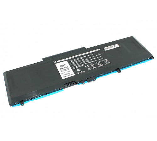 Аккумуляторная батарея для ноутбука Dell Latitude 5570 (WJ5R2) 11.4V 5500mAh OEM