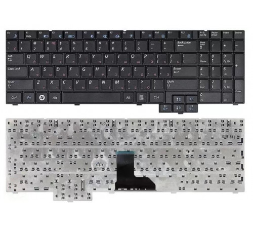 Клавиатура для ноутбука Samsung R519, R525, R530, R620, R719, RV510 черная