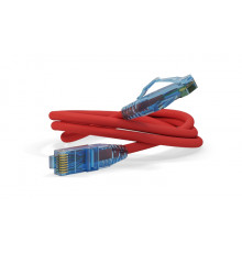 PC-LPM-UTP-RJ45-RJ45-C6-3M-LSZH-RD Патч-корд RJ45 - RJ45, 4 пары, UTP, категория 6, 3 м, красный, LSZH, Hyperline