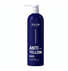 Ollin Антижелтый бальзам для волос / Anti-Yellow Balm, 500 мл